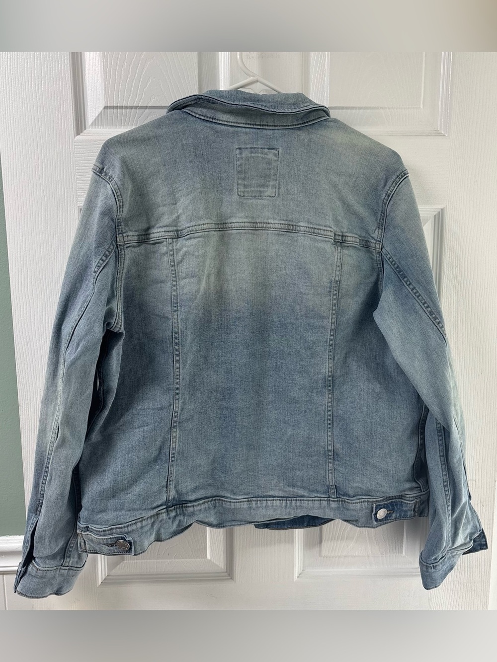 Lauren Conrad Light Wash Denim Jean Jacket Casual Classic Women’s Size XXL - Picture 5 of 7
